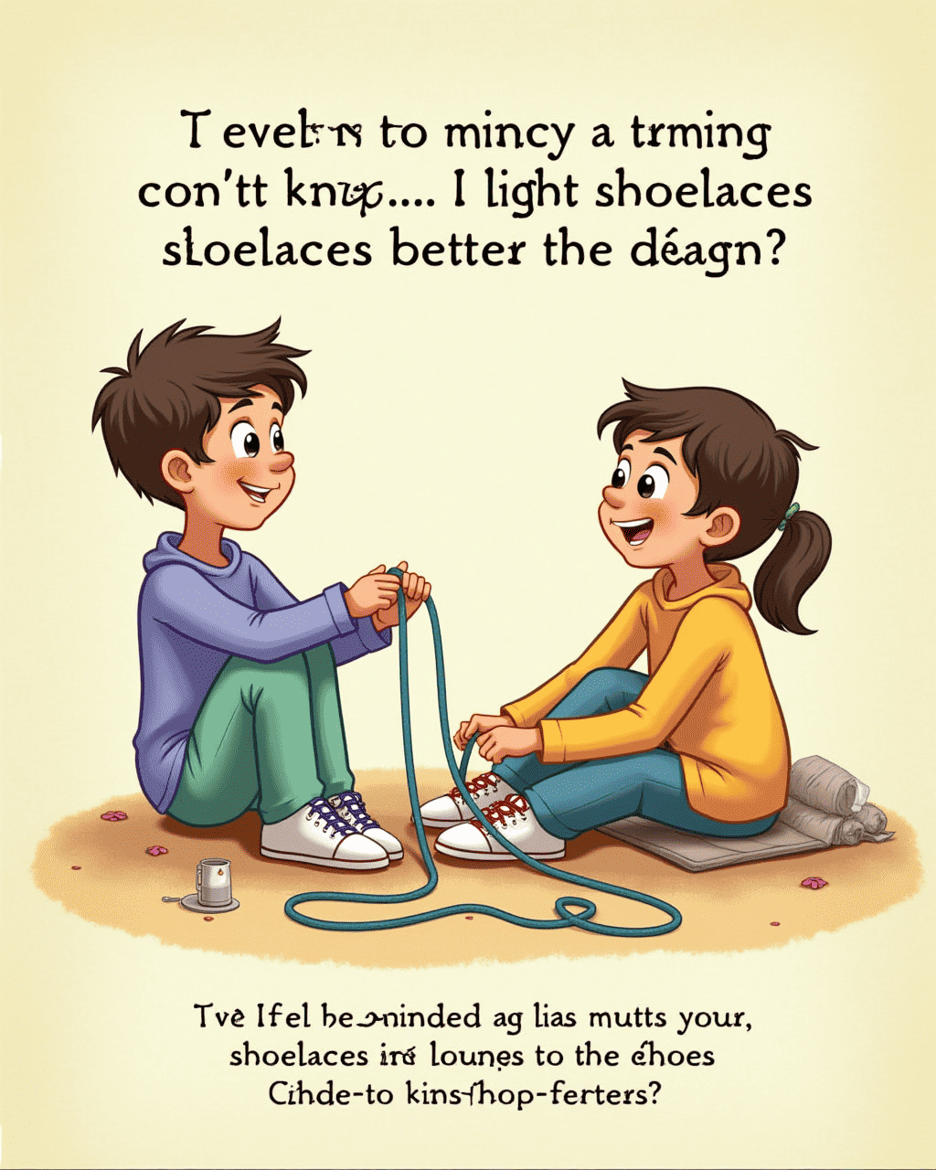 The Talking Shoelaces