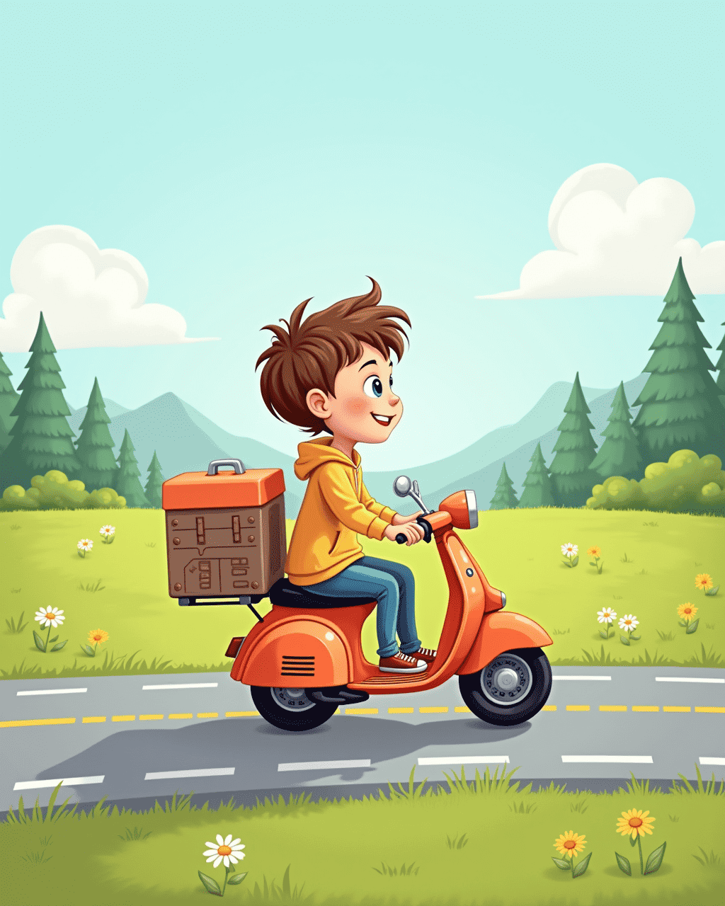 The Scenic Route Scooter