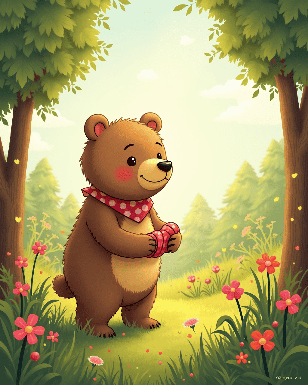 The Bear Who Collected Lost Socks