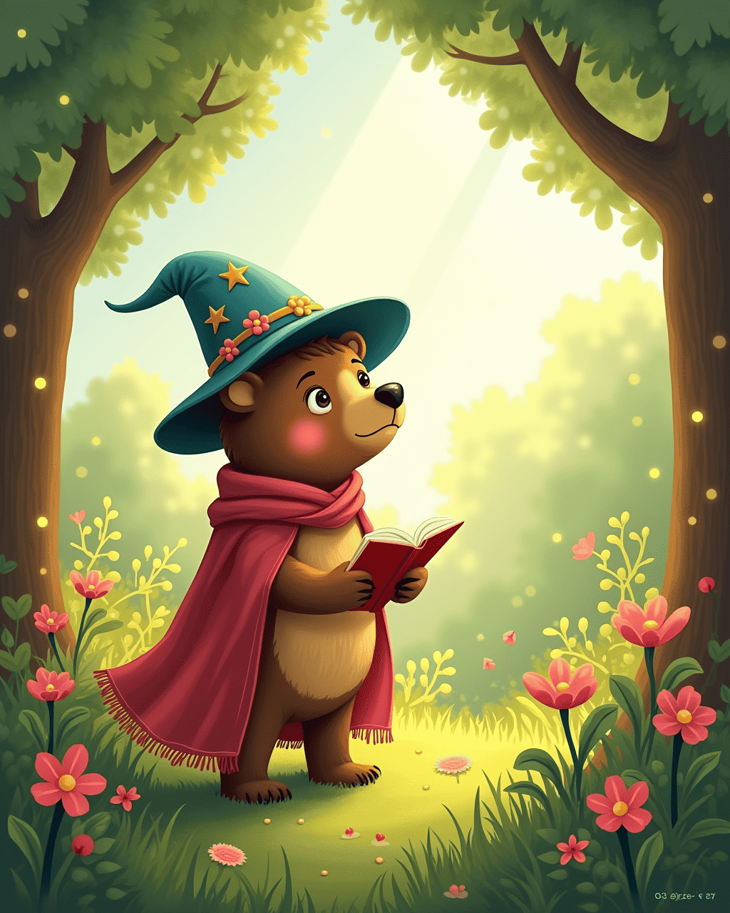 The Bear Who Dreamed of Becoming a Wizard