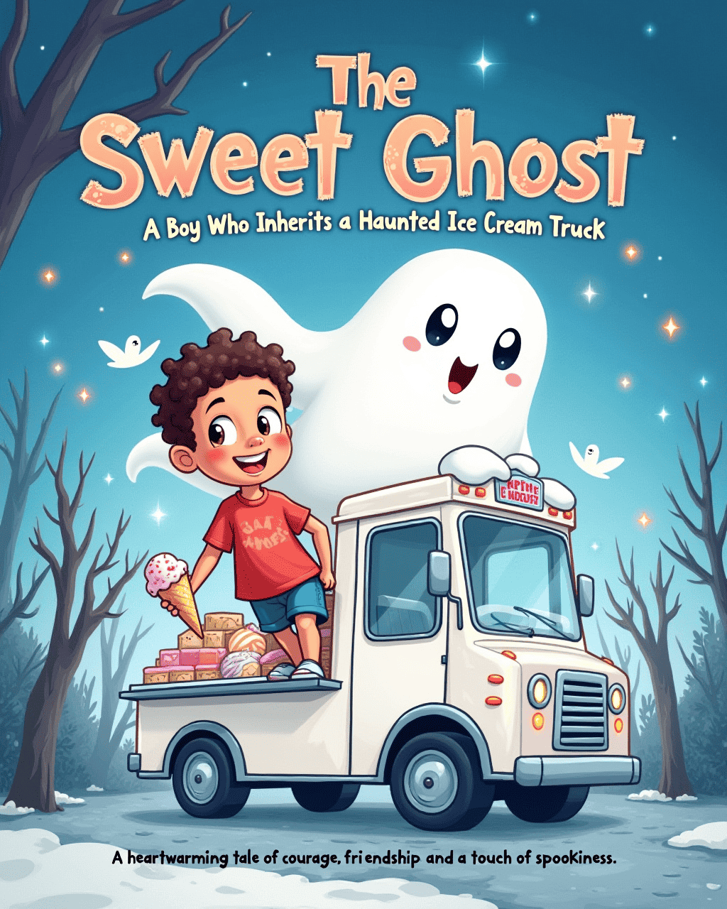 The Sweet Ghost: A Boy Who Inherits a Haunted Ice Cream Truck