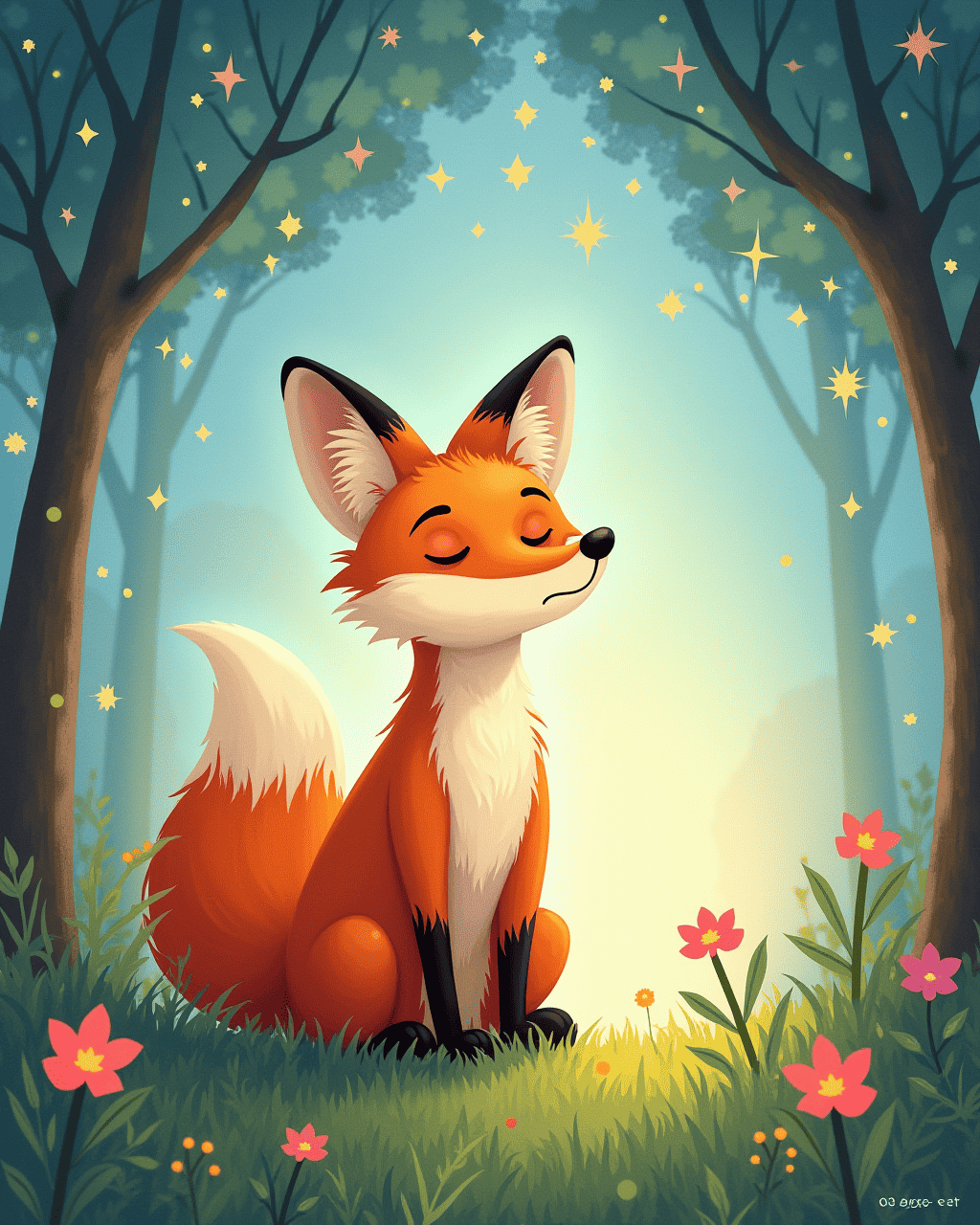 The Fox Who Collects Lost Dreams