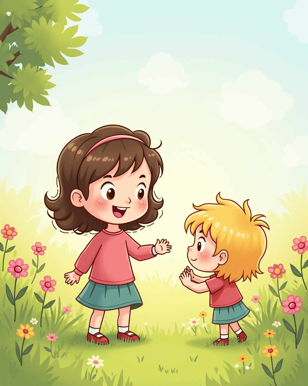 Lily Makes a New Friend