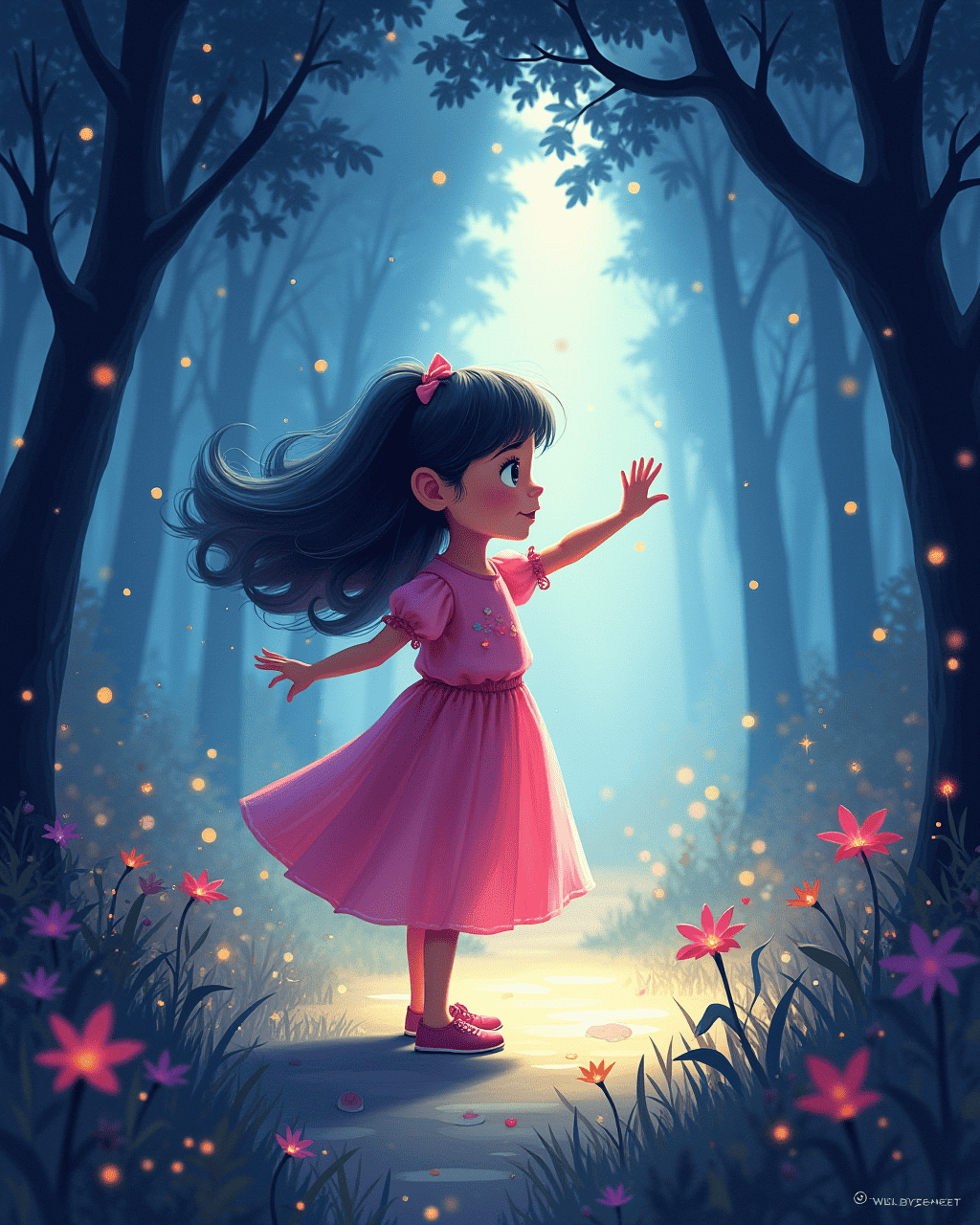 The Girl Who Commands Shadows