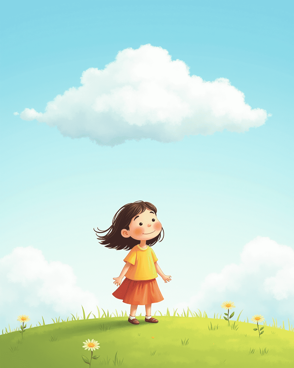 The Cloud-Moving Girl