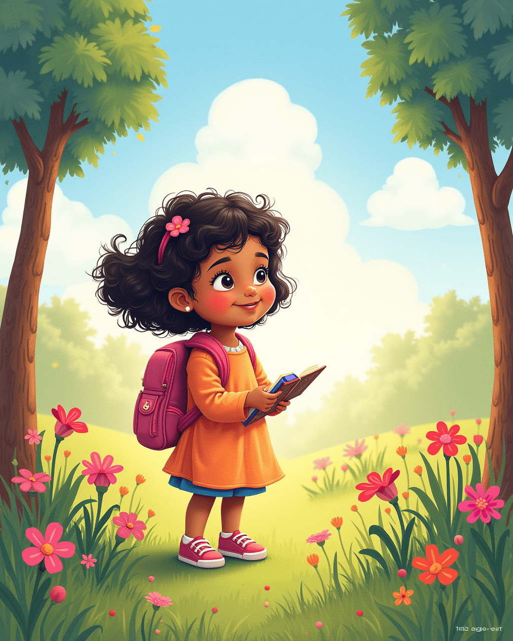 Mia and the Whispers in Color