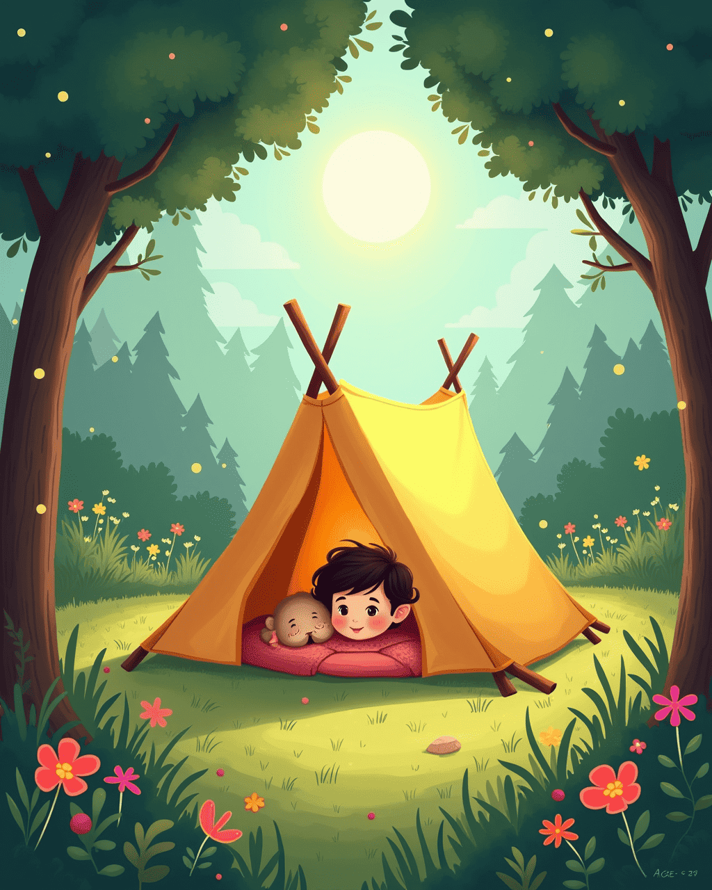 The Sleepy Forest Tent