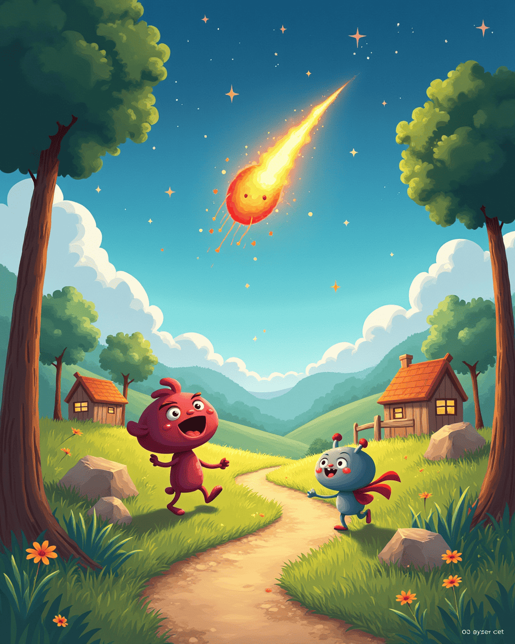 The Meteor’s New Friend