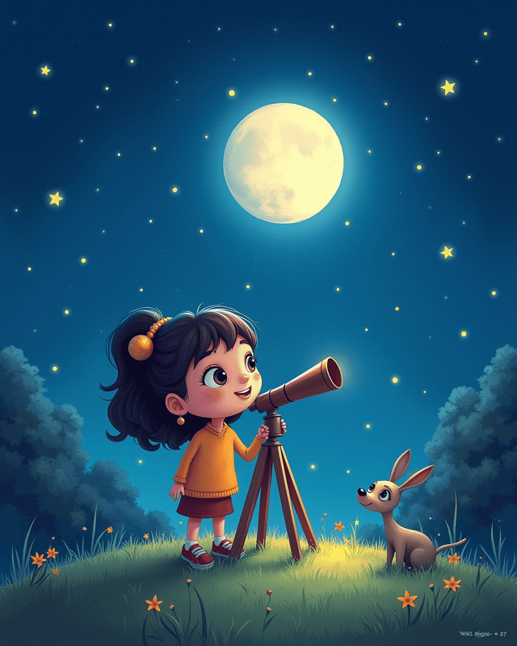 Fiona's Star‑Gazing Adventure