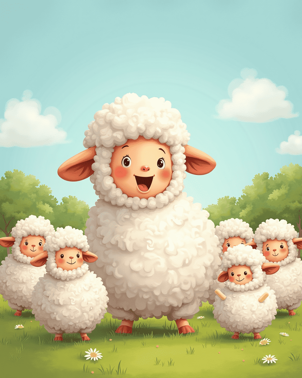 Fluffy Sheep Audience