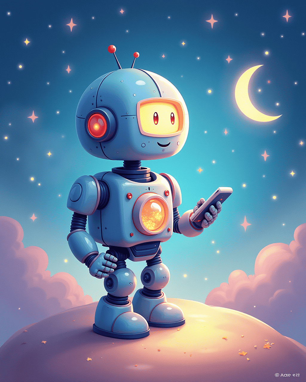 The Sleepy Story Robot