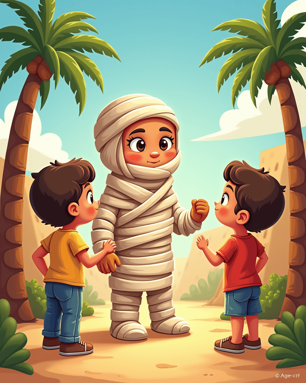 The Talking Mummy Adventure