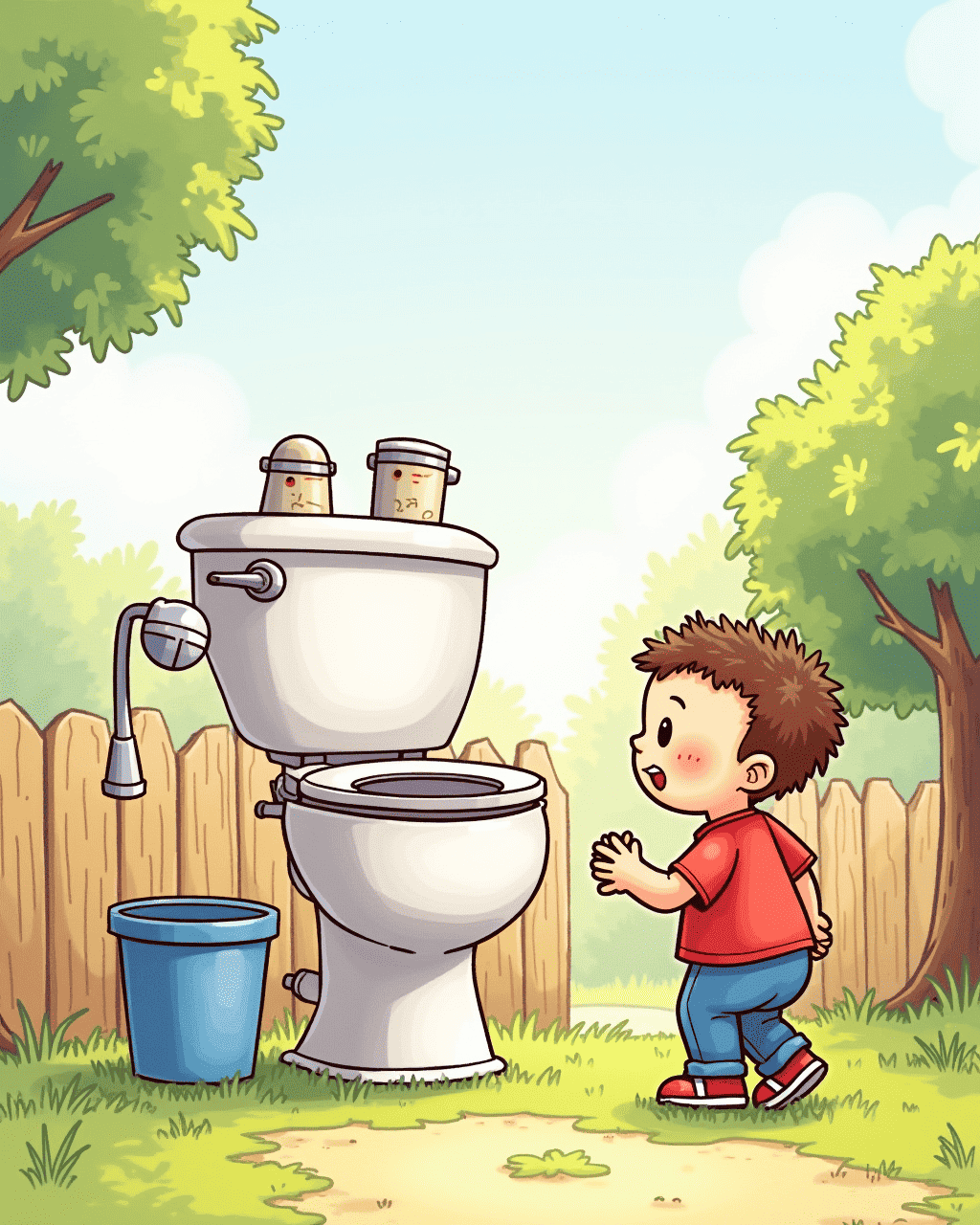 Talking Toilets at School