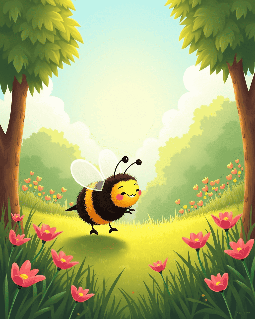 The Adventure of the Bouncy Bee