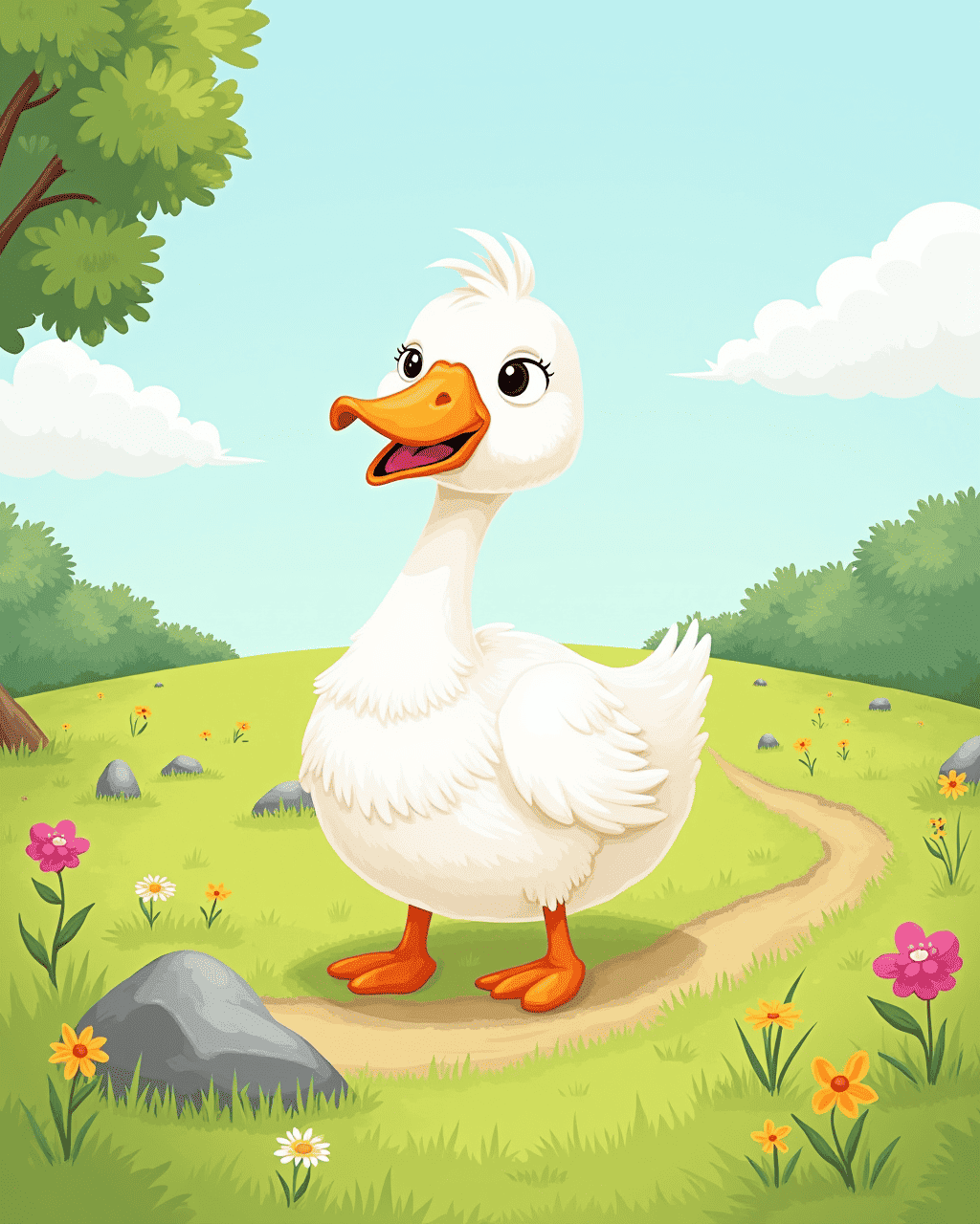 The Adventure of the Giggling Goose