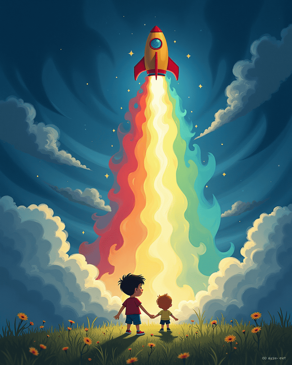 The Adventure of the Rainbow Rocket