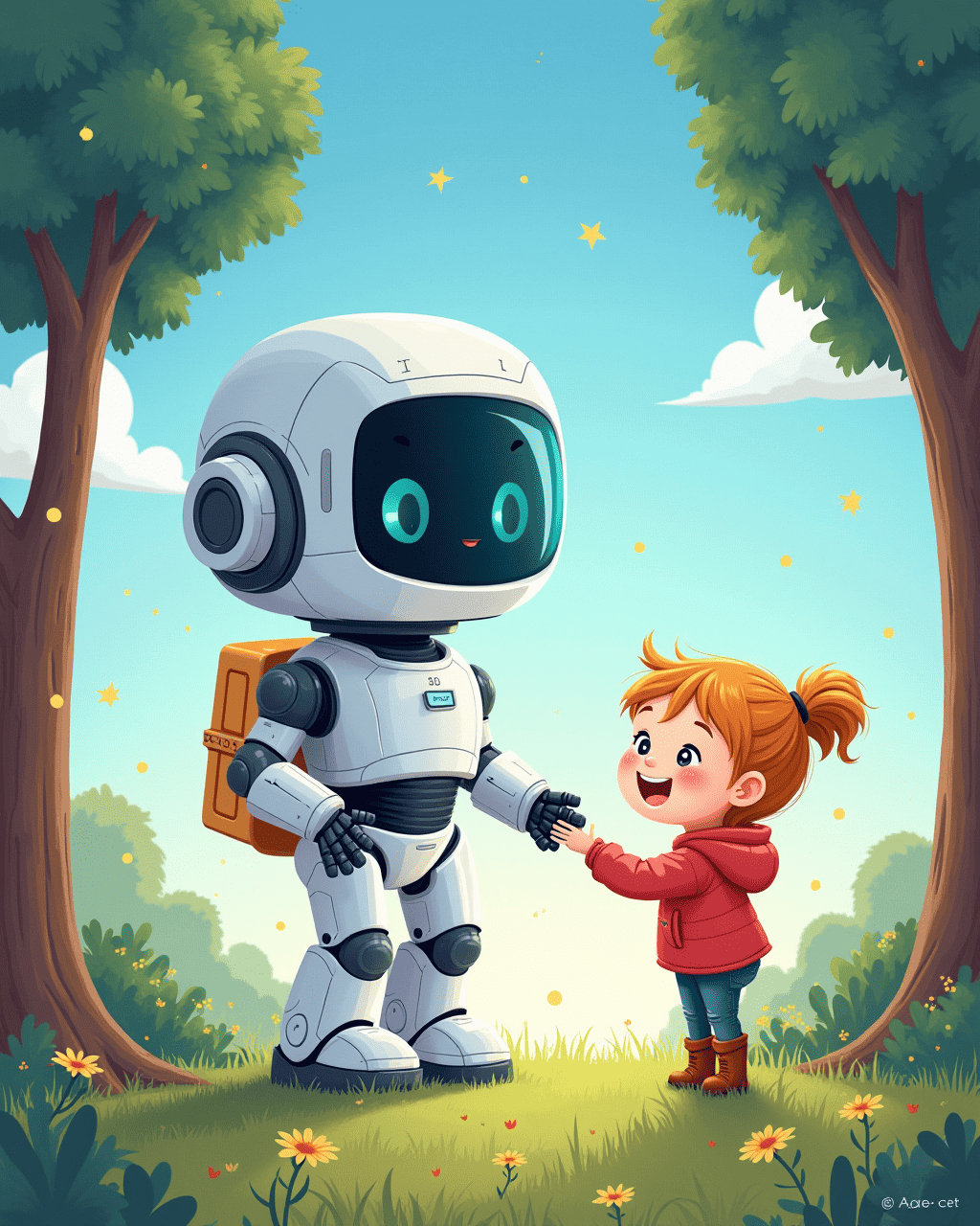 The AI Friend from the Future