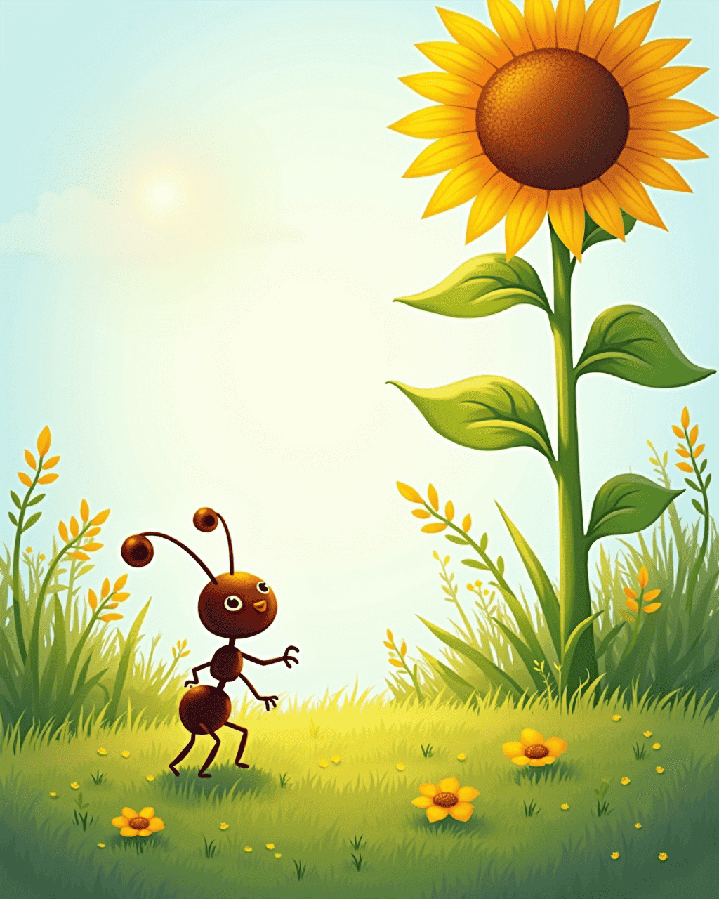 The Ant Who Wants to Be Big