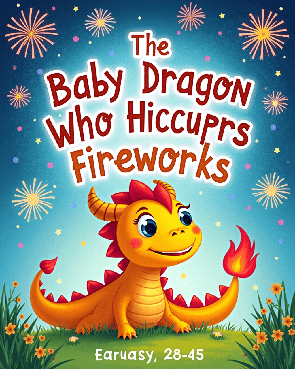 The Baby Dragon Who Hiccups Fireworks
