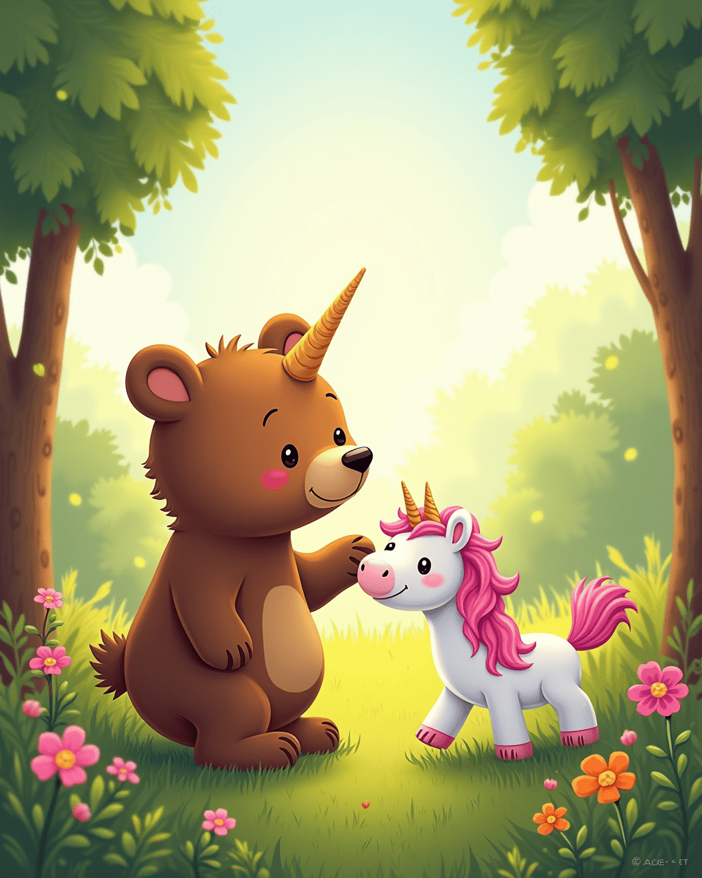 The Bear Who Wanted a Unicorn Friend