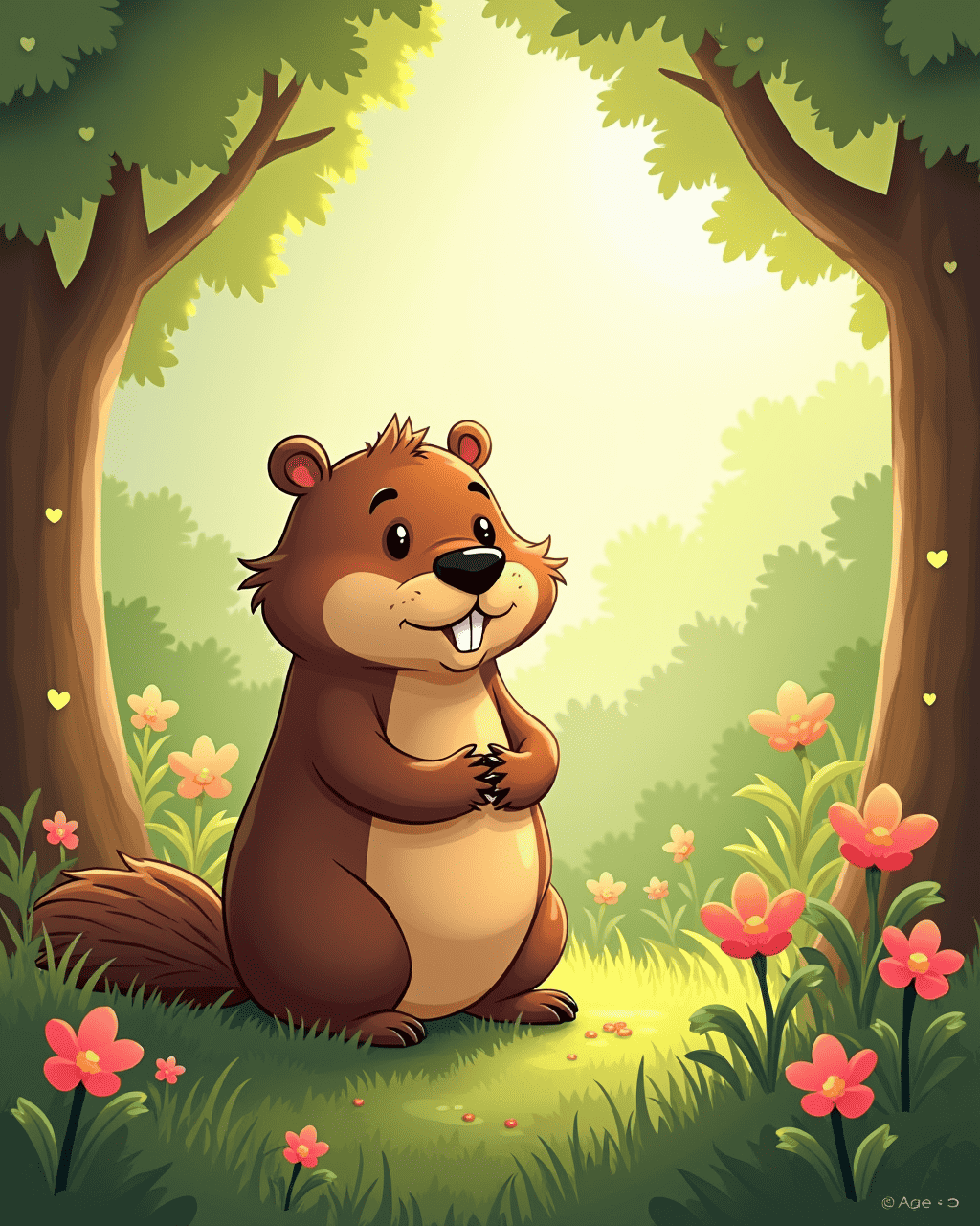 The Beaver Afraid of Wood