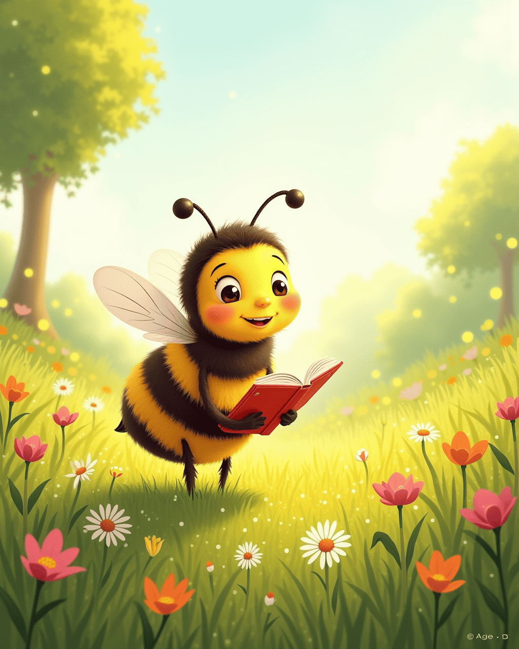 The Bee Who Wanted to Write a Book