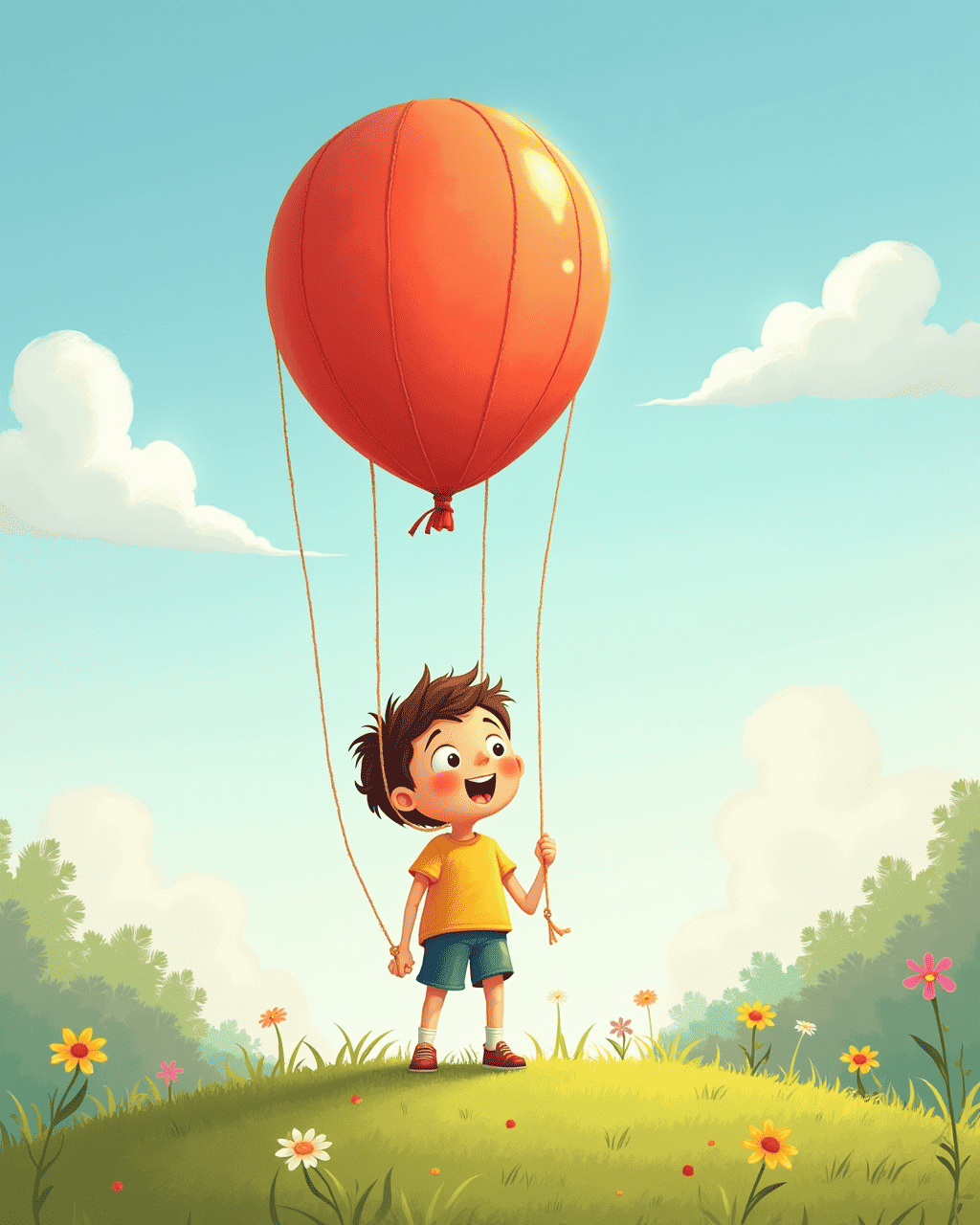 The Boy Who Became a Balloon
