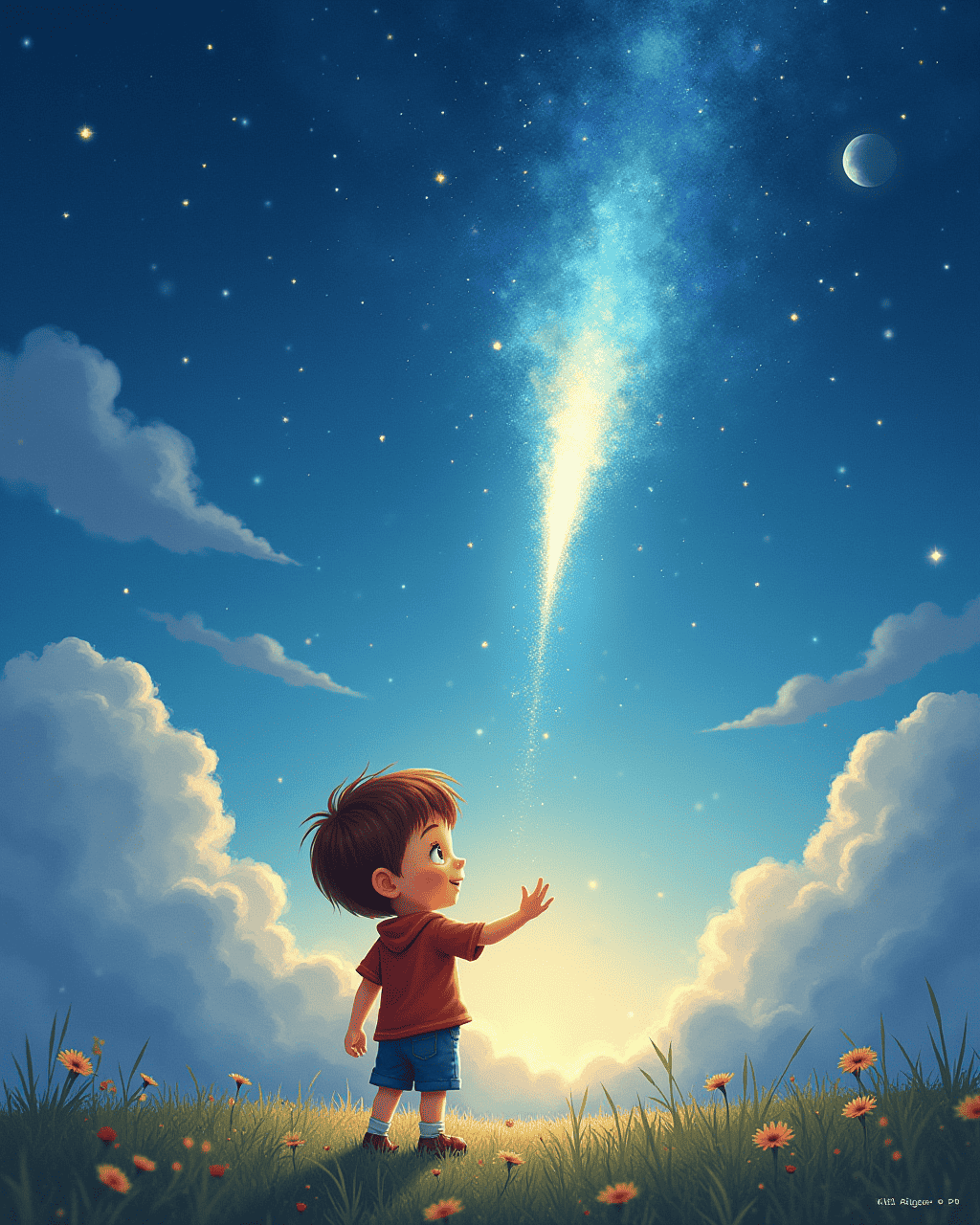 The Boy Who Became a Comet