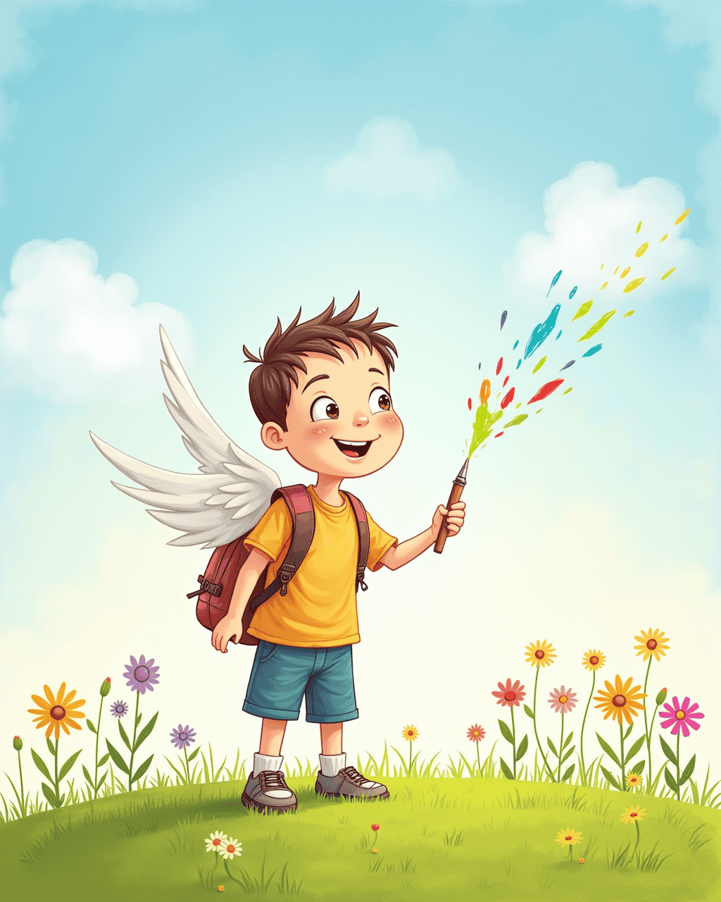 The Boy Who Colored the Wind