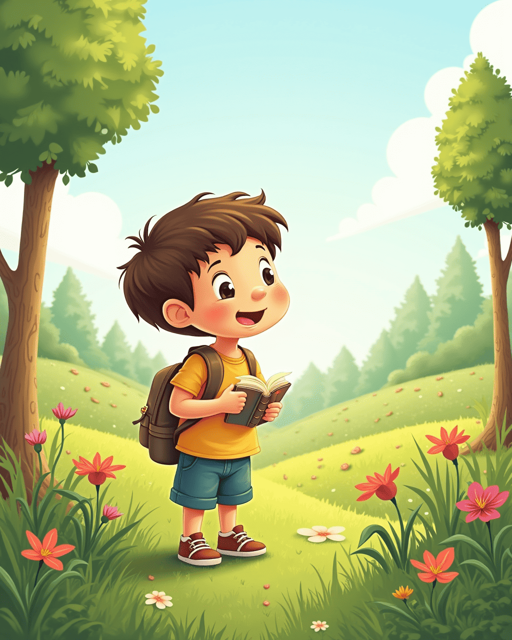 The Boy Who Gives Back to Nature