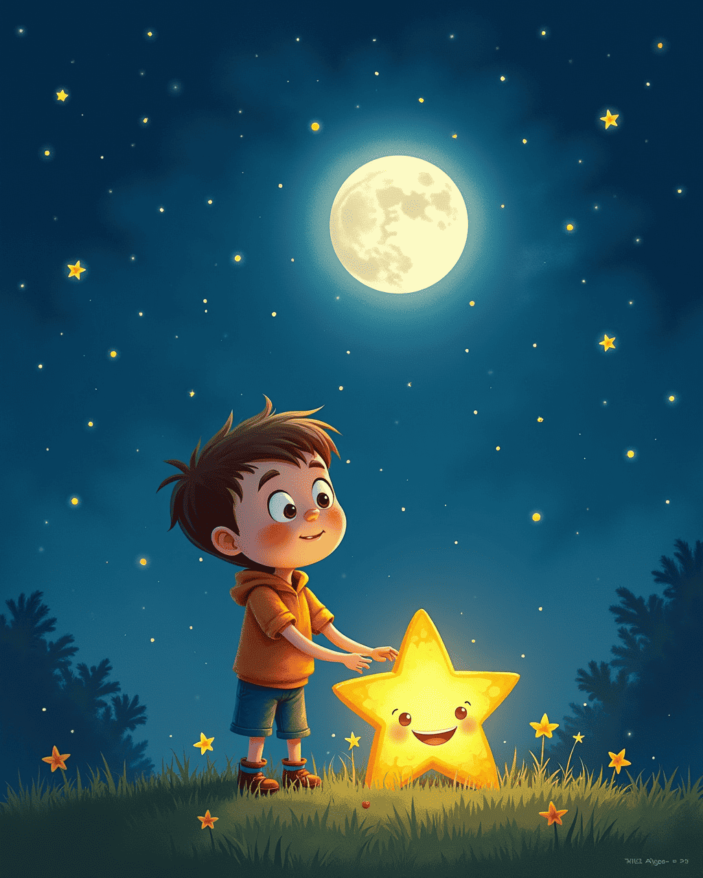 The Boy Who Helps a Fallen Star