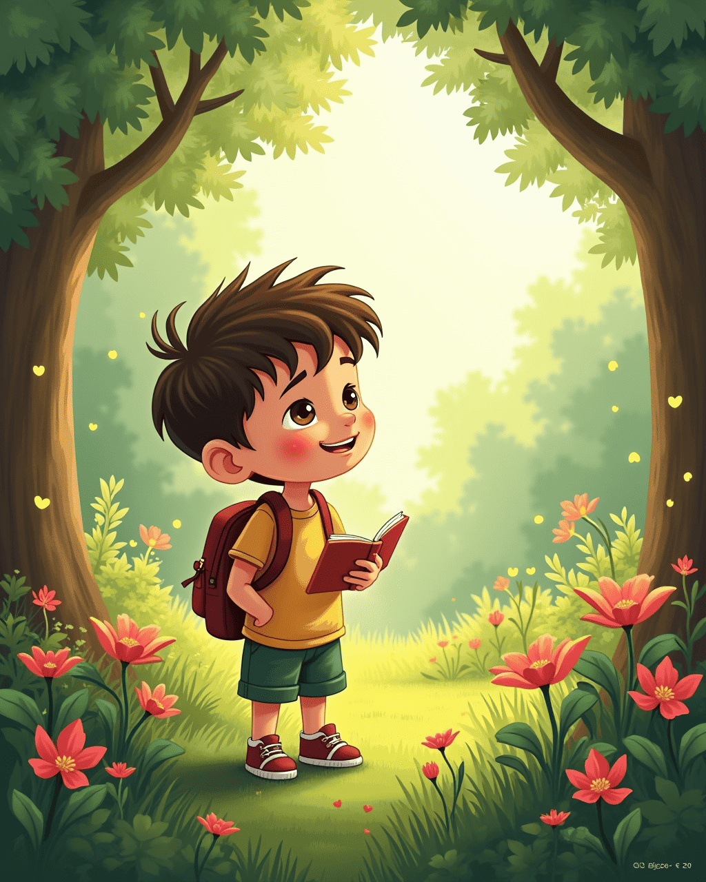 The Boy Who Met the Forest Giant