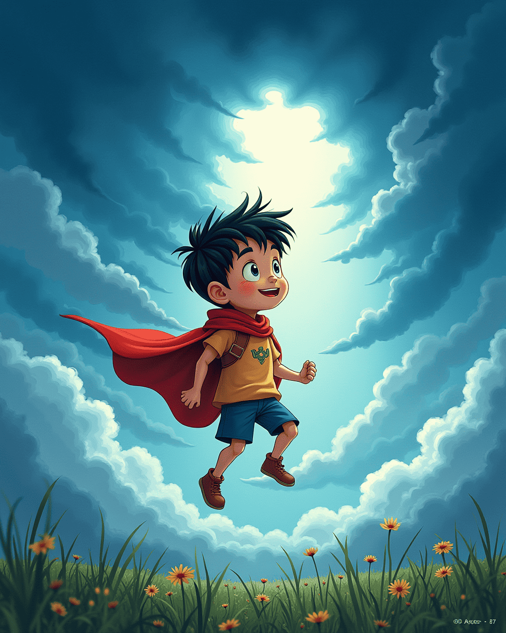 The Boy Who Rides the Storm Wind