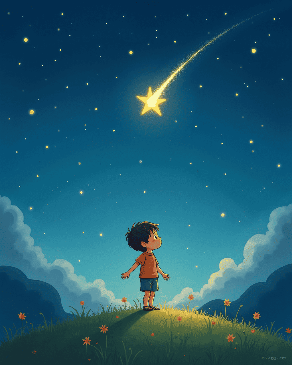 The Boy Who Rode a Shooting Star