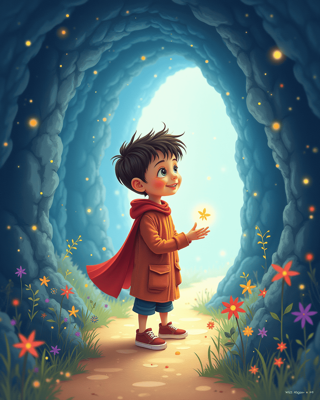 The Boy Who Travels Through a Magic Tunnel