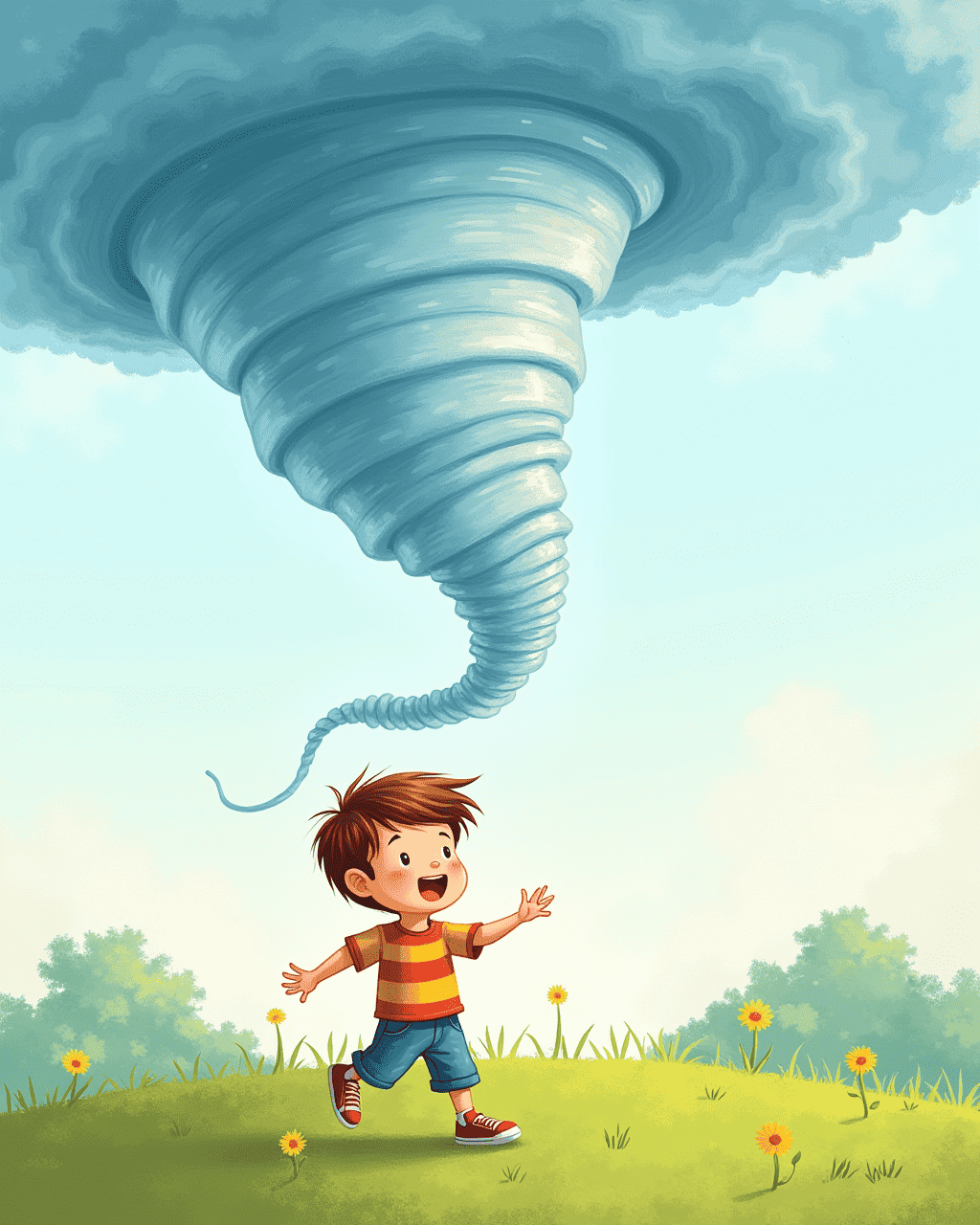 The Boy With a Pet Tornado