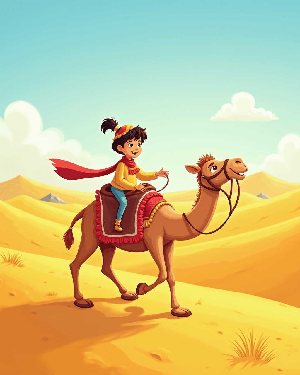 The Camel Caravan Adventure