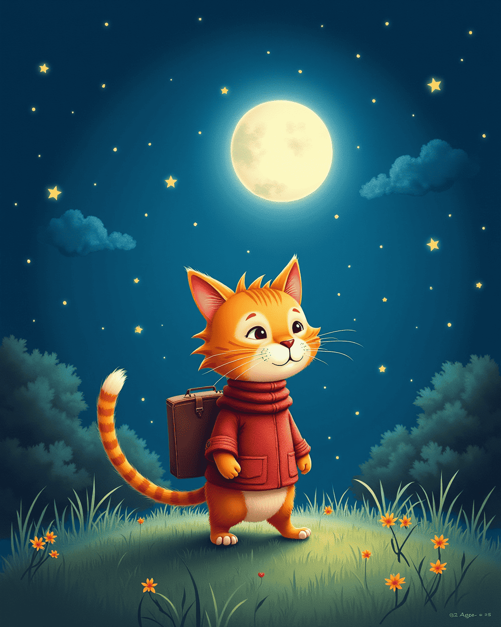 The Cat Who Delivered Mail at Night