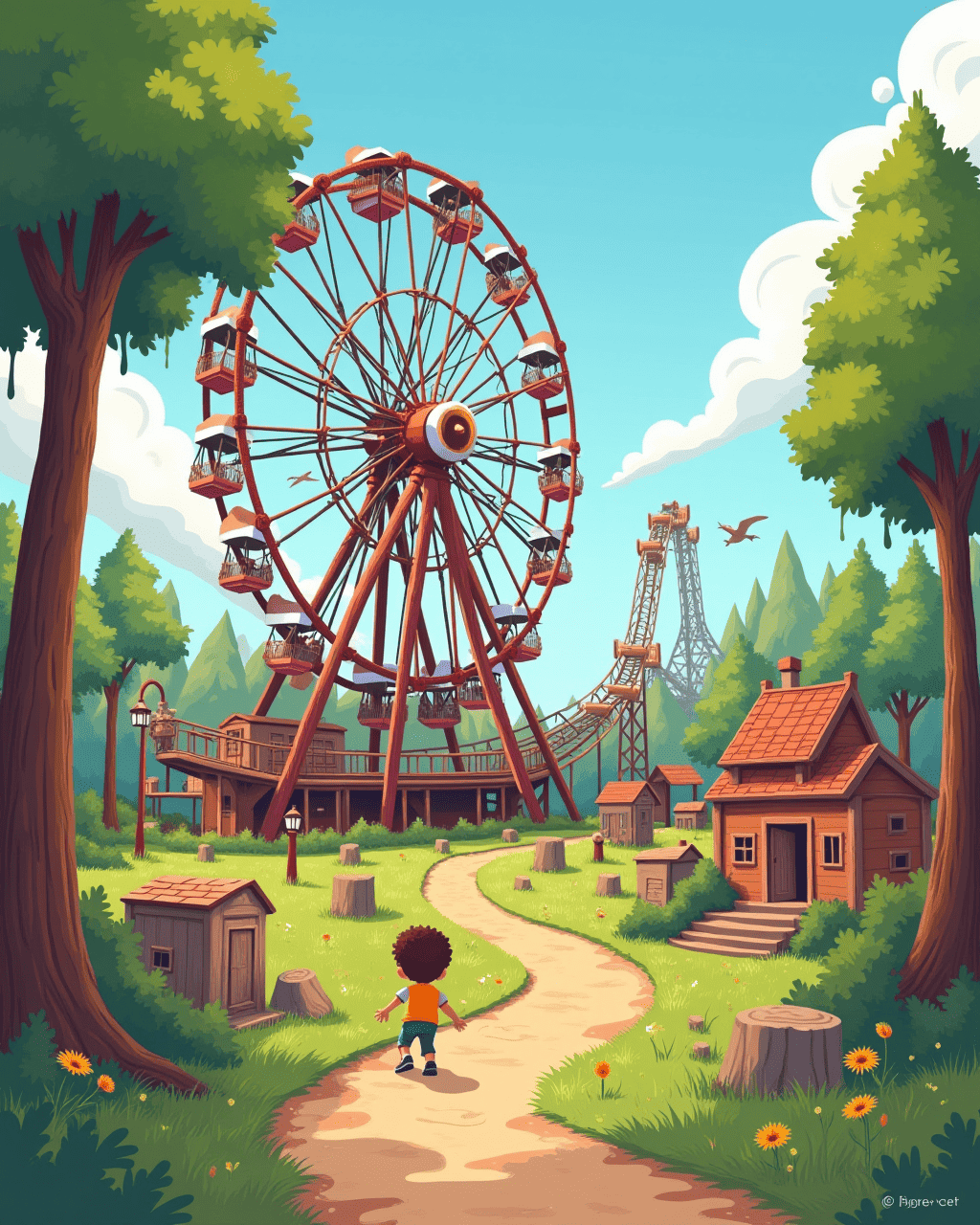 The Adventure of the Abandoned Theme Park