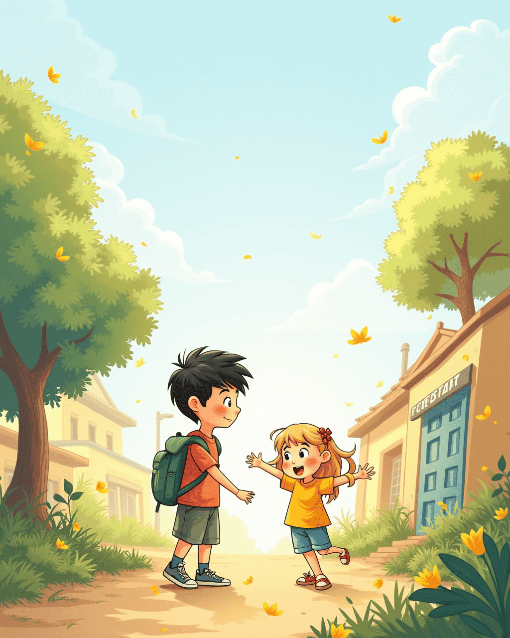 The Children Who Follow a Magical River