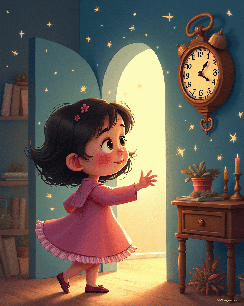 The Clock That Makes a Twin You for One Hour