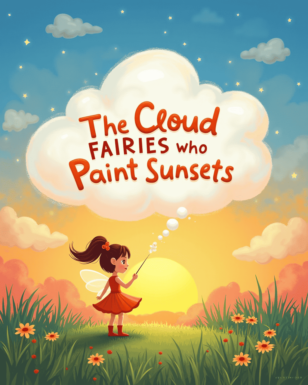 The Cloud Fairies Who Paint Sunsets