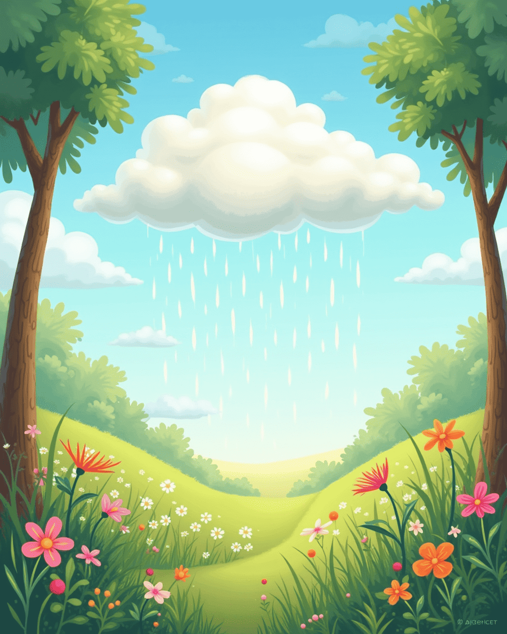 The Cloud That Rained Stories