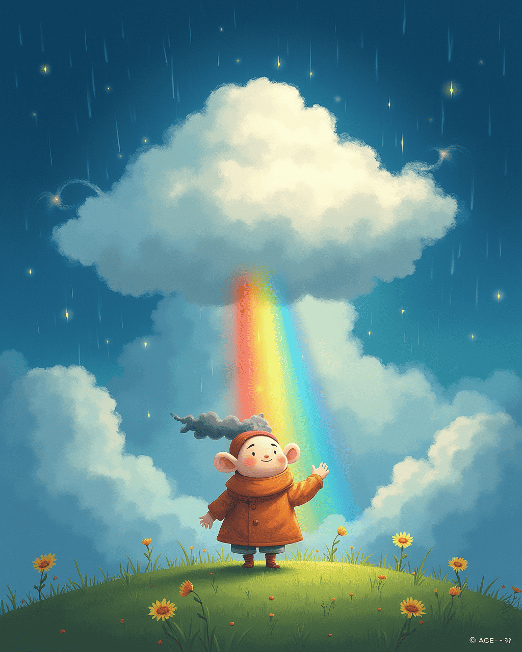 The Cloud Who Stole a Rainbow