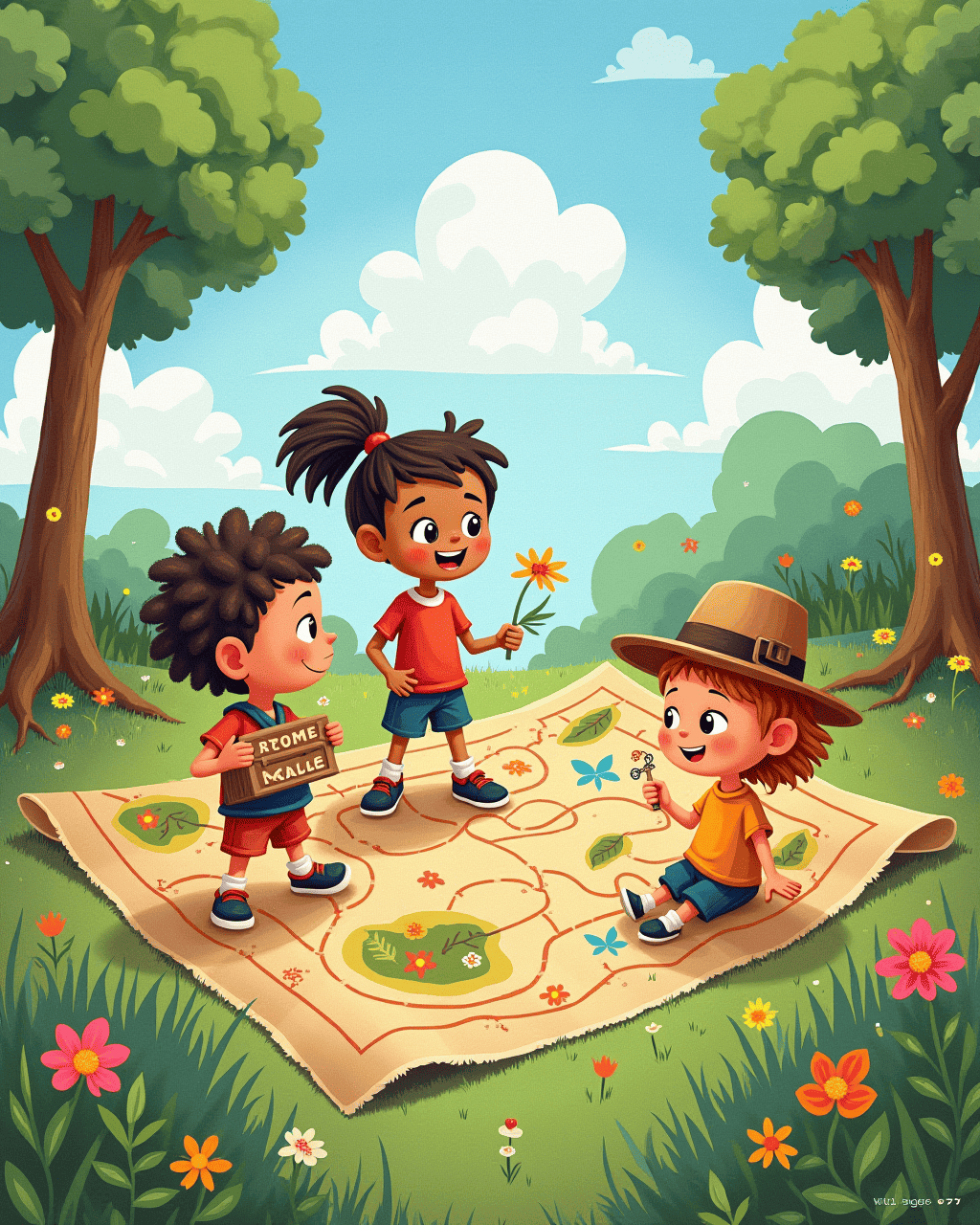 The Collage That Became a Map