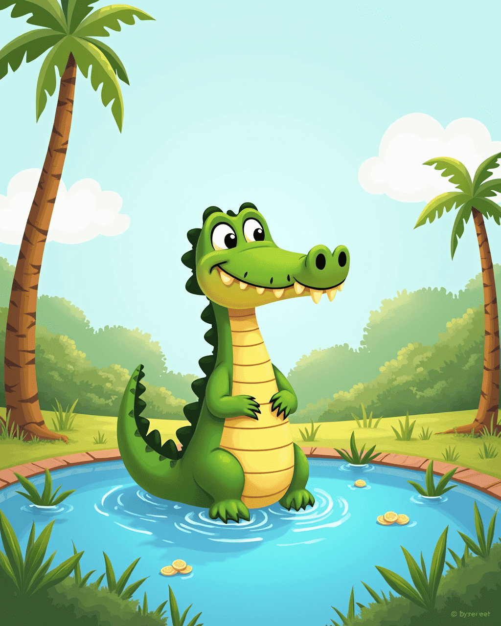 The Crocodile Who Was Afraid of Water