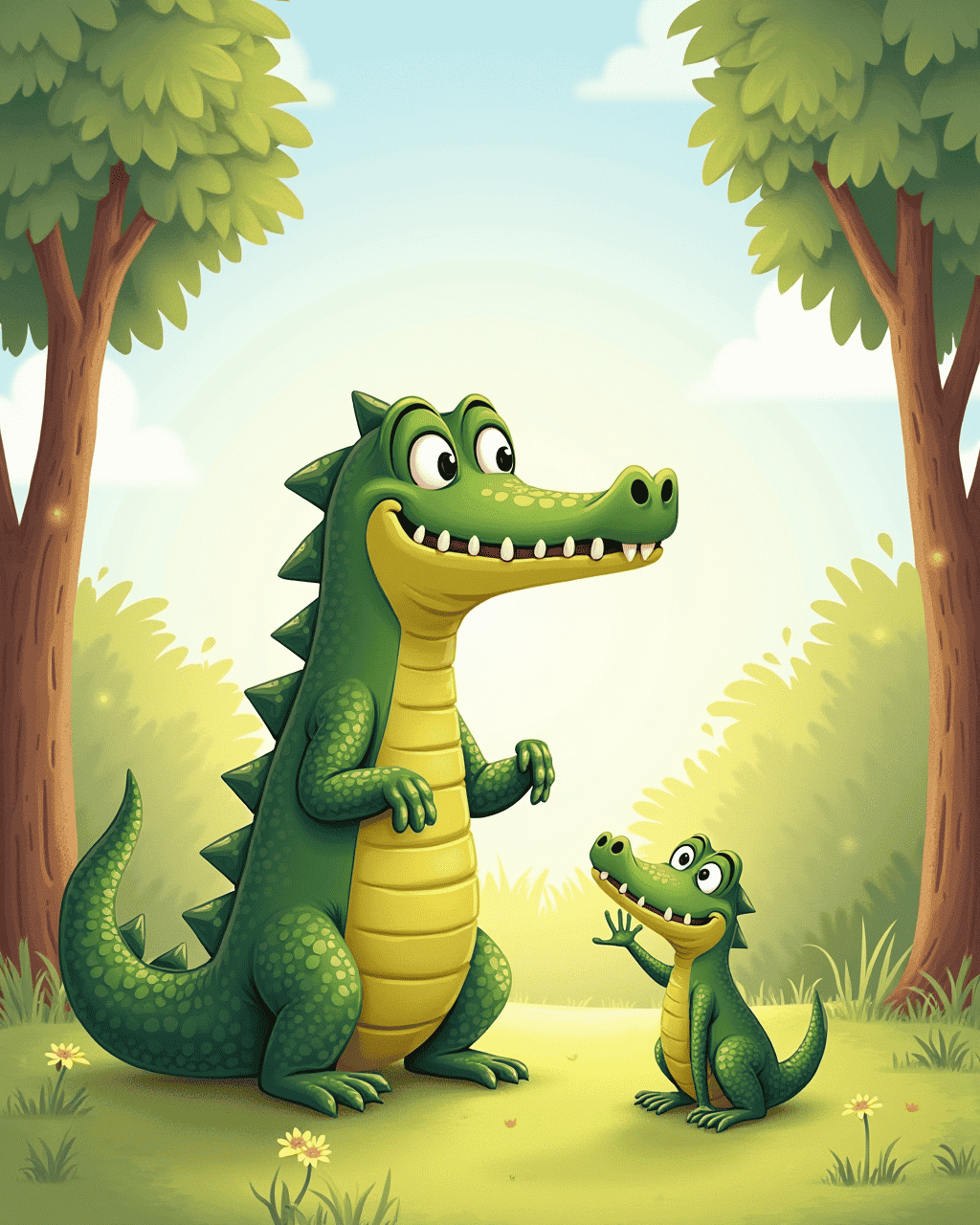 The Crocodile with Stage Fright