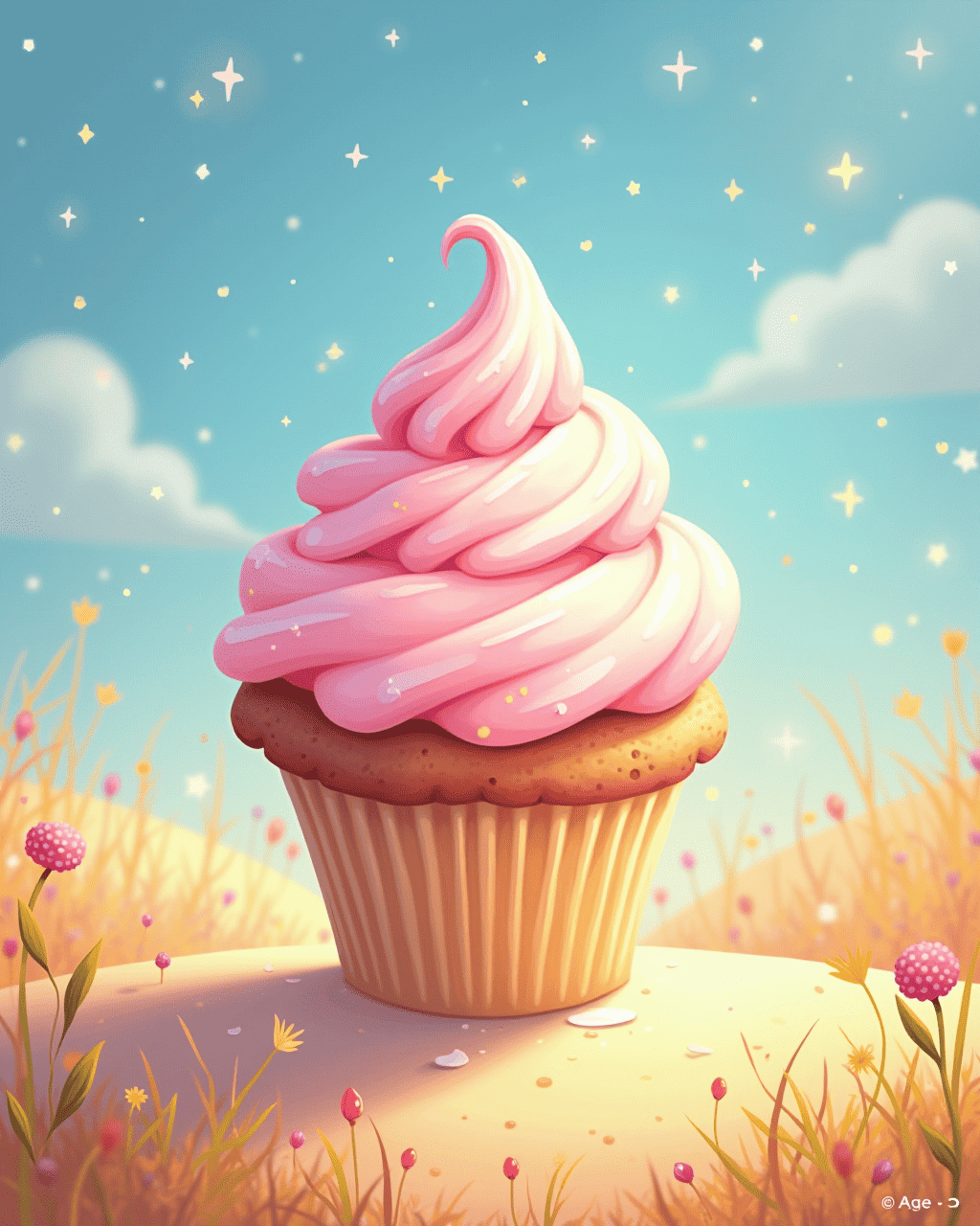 The Cupcake That Wanted to Win a Race