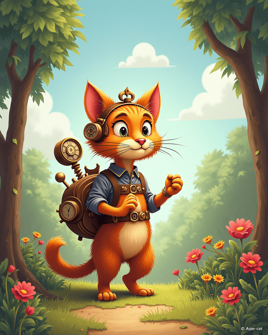 The Curious Case of the Clockwork Cat