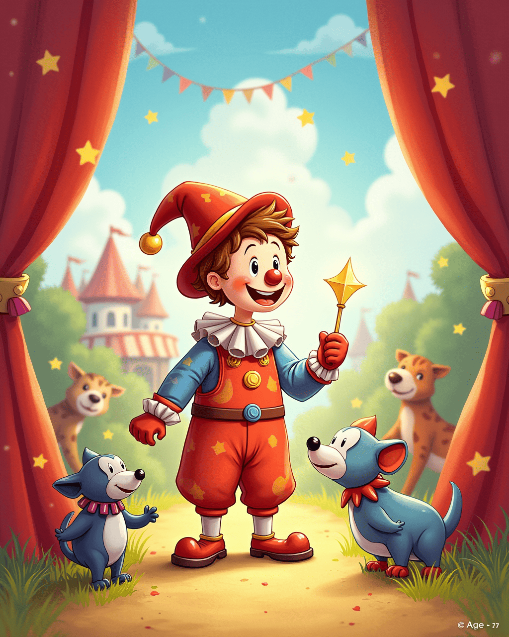 The Curious Clown's Circus